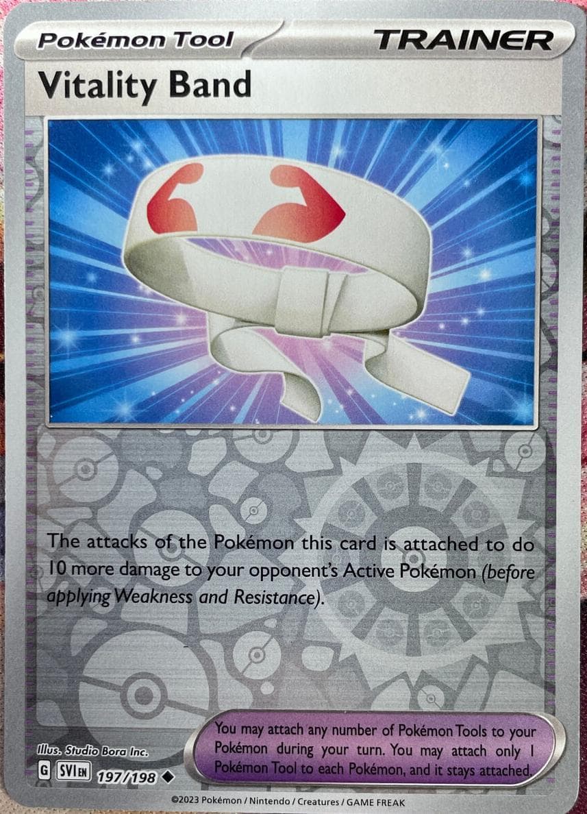 Vitality Band trading card