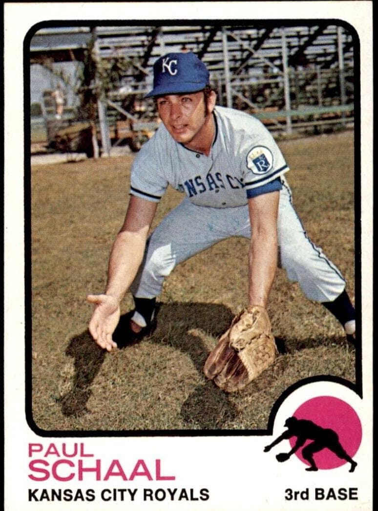 Paul Schaal 1973 topps Topps