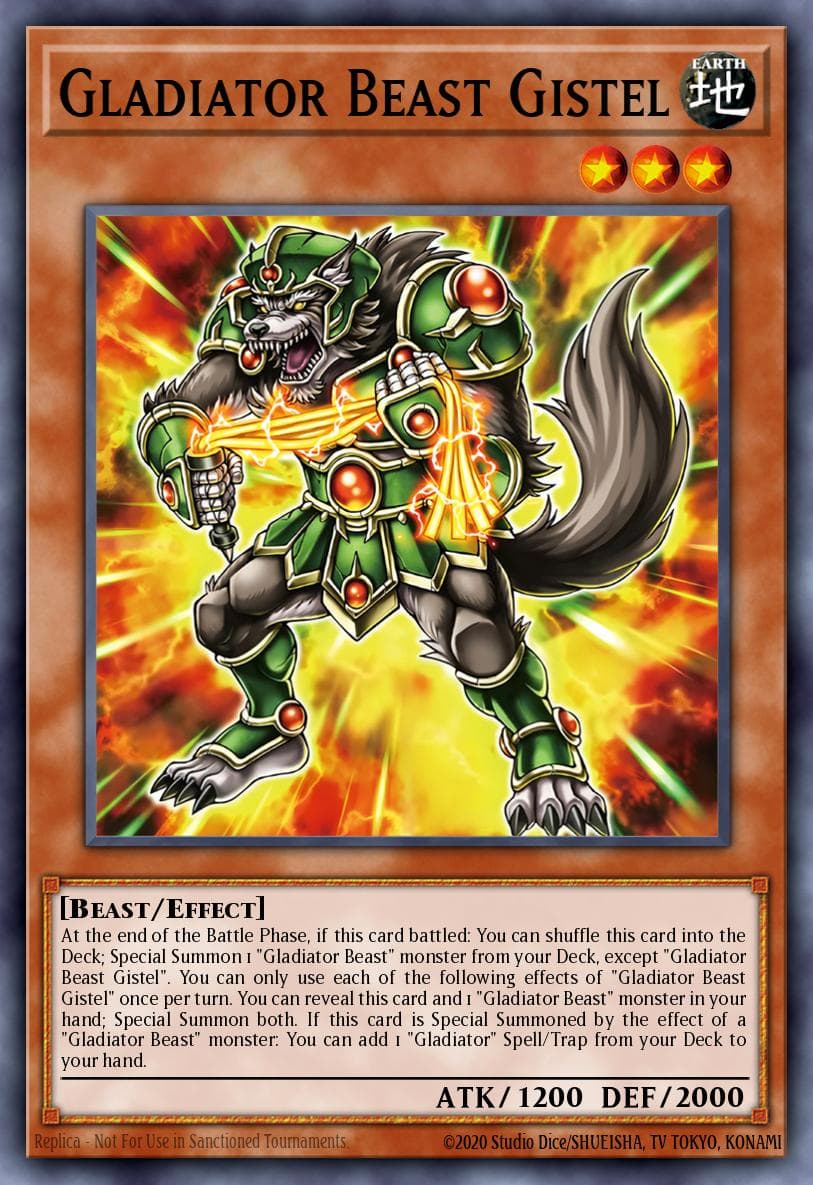 Gladiator Beast Gistel #SUDA-EN017
