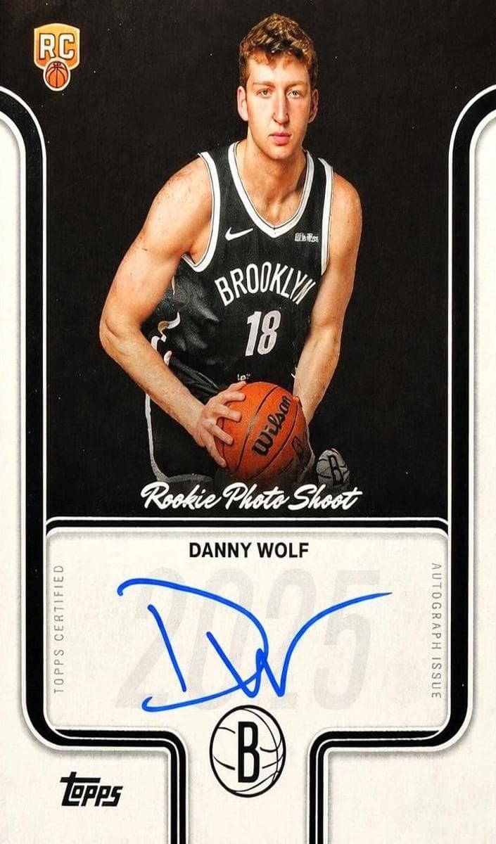 Danny Wolf 2025 topps Topps