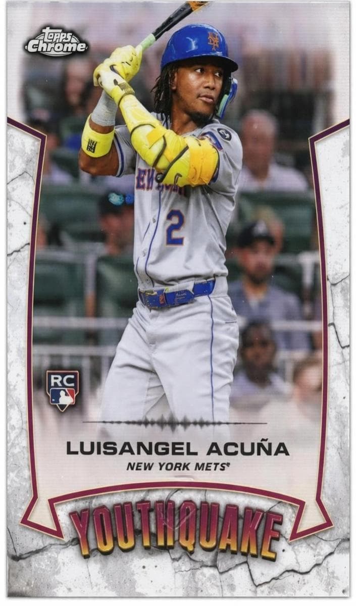 Luisangel Acuña 2025 topps Chrome