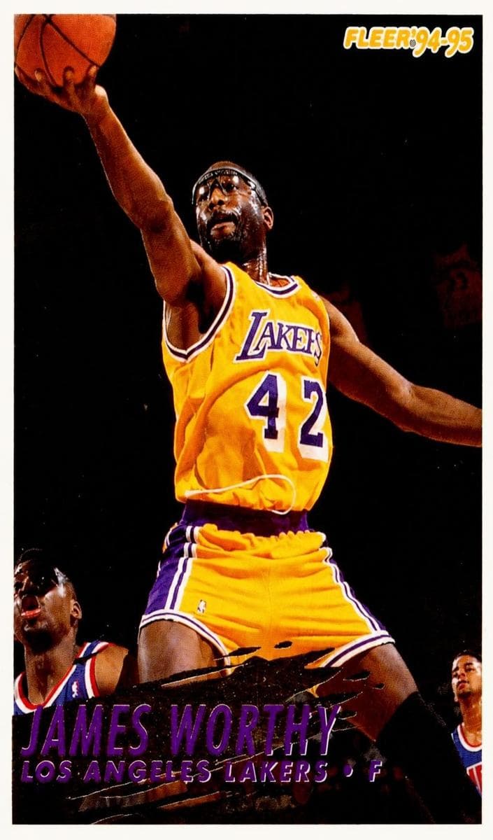 James Worthy 1994 fleer
