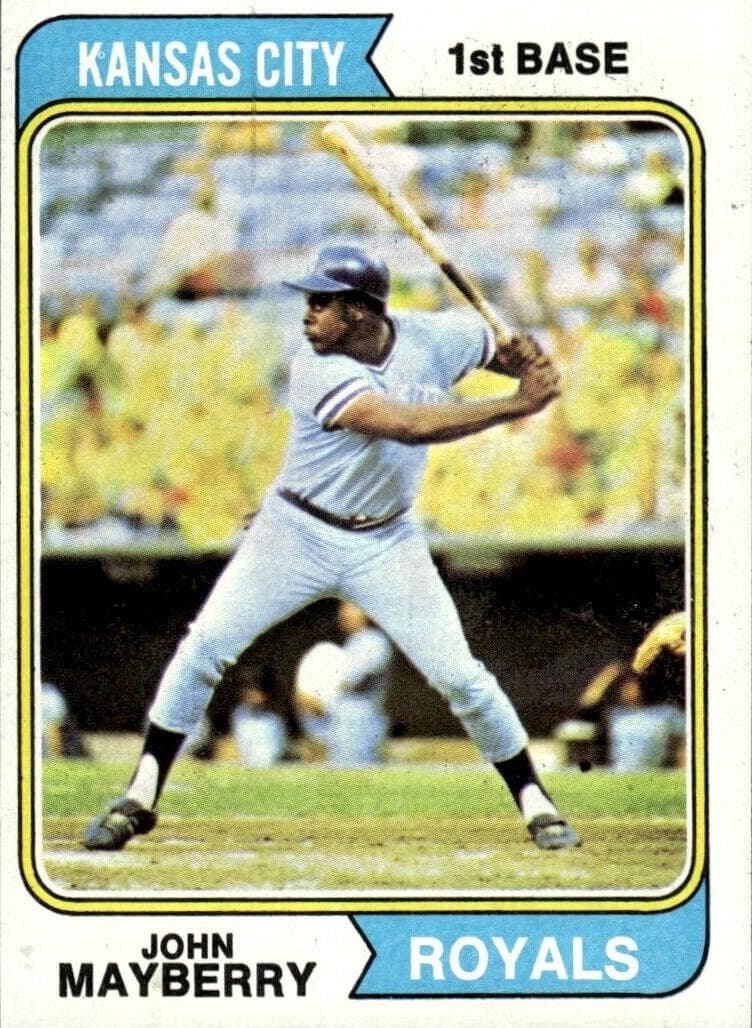John Mayberry 1974 topps Topps