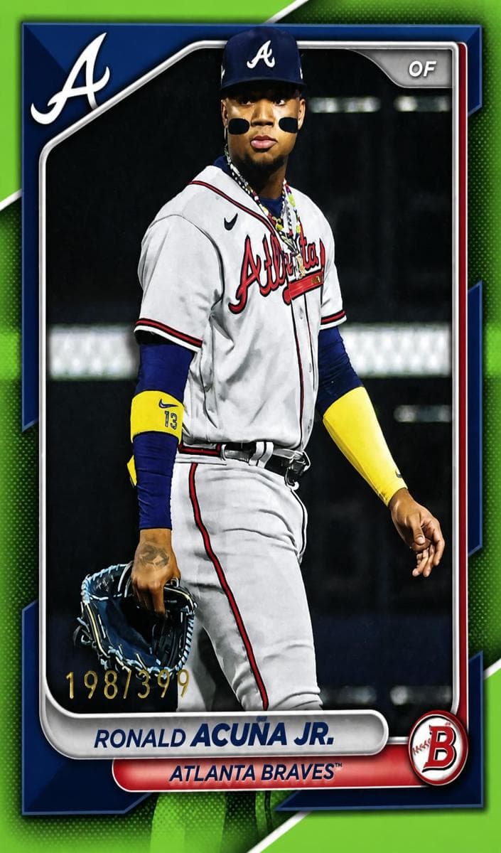 Ronald Acuna Jr. 2024 bowman