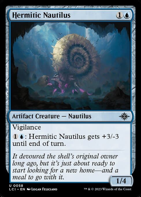 Hermitic Nautilus 2023 Magic: The Gathering Lost Caverns of Ixalan