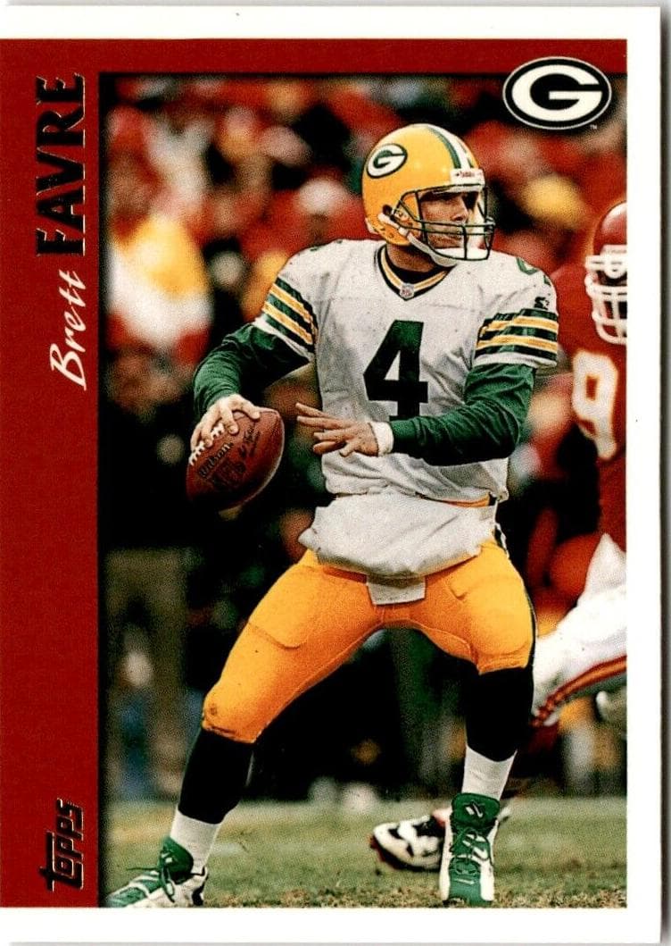Brett Favre 1997 topps