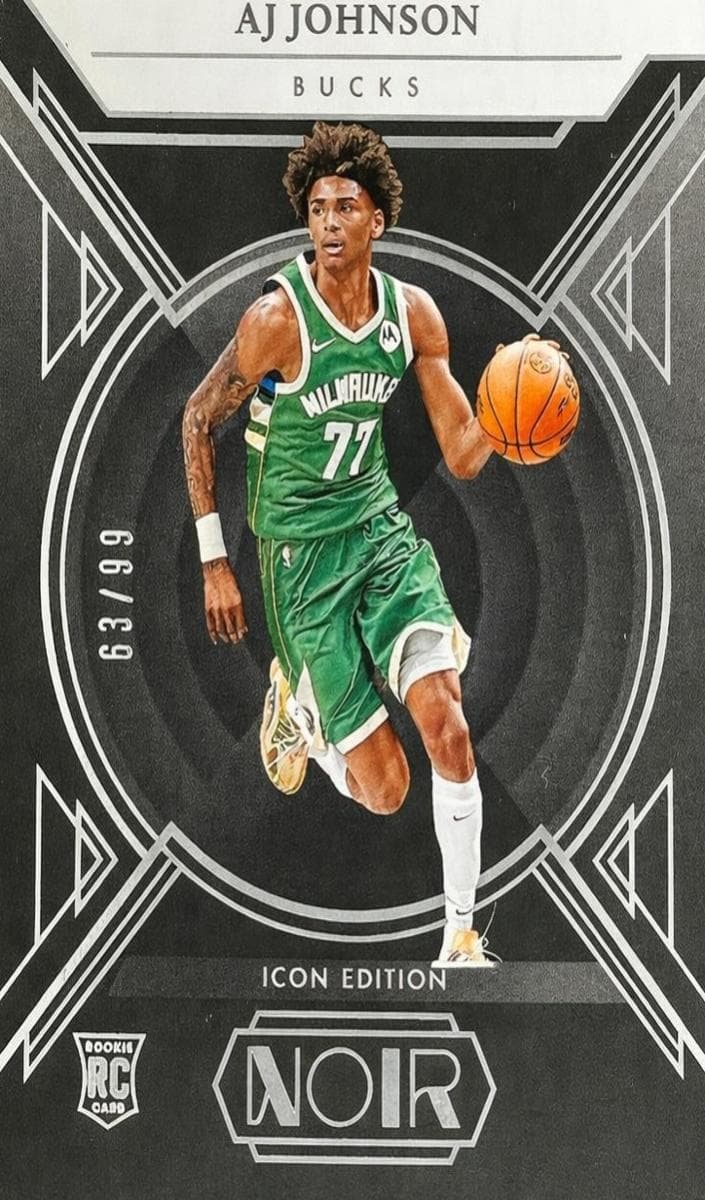 AJ Johnson 2024 panini Panini Noir