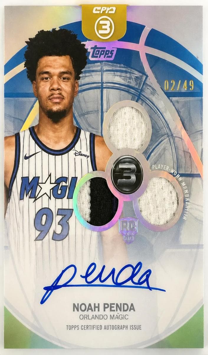 Noah Penda 2025 topps Topps 3