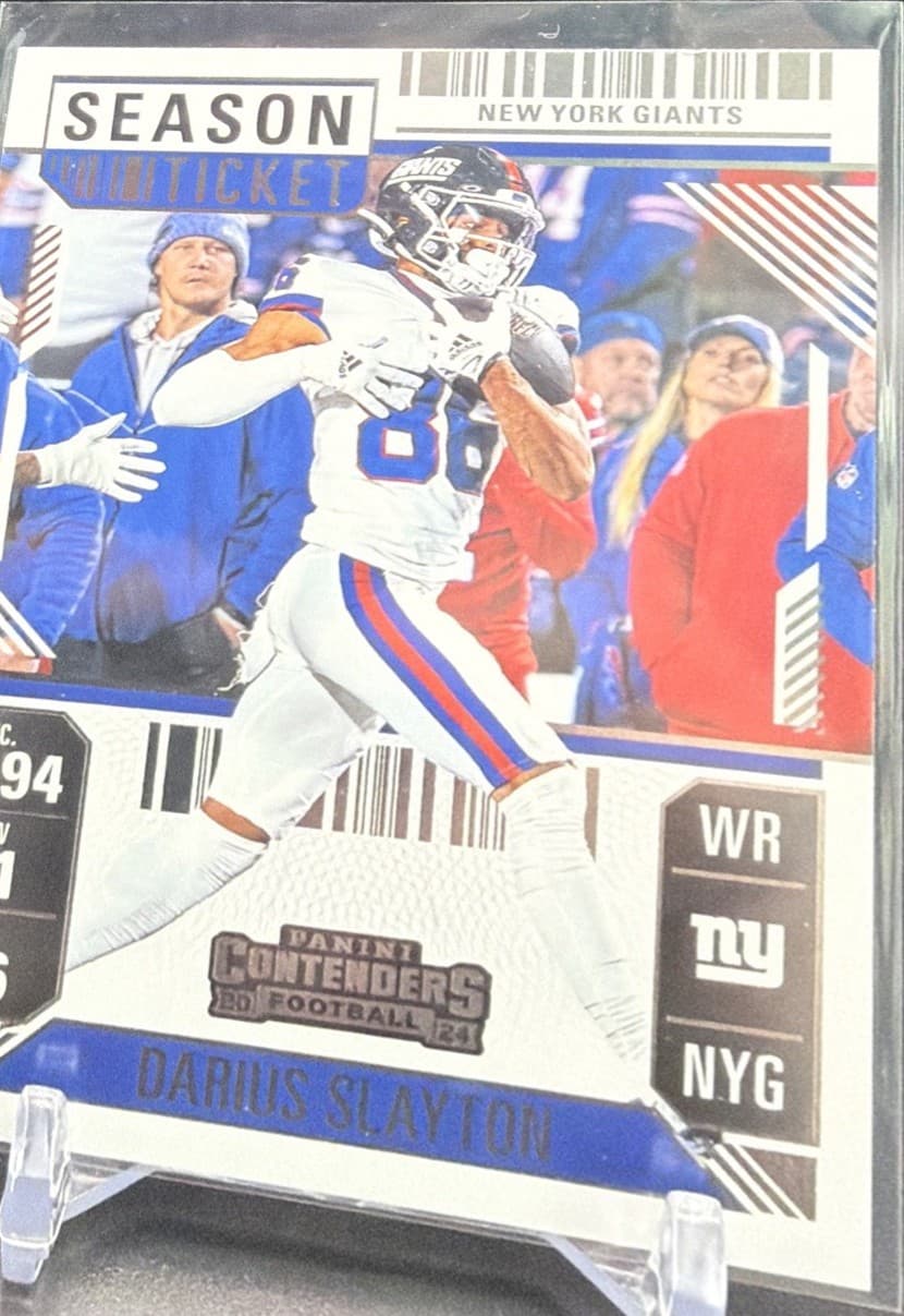 Darius Slayton 2024 Panini Contenders 2024 Panini Contenders