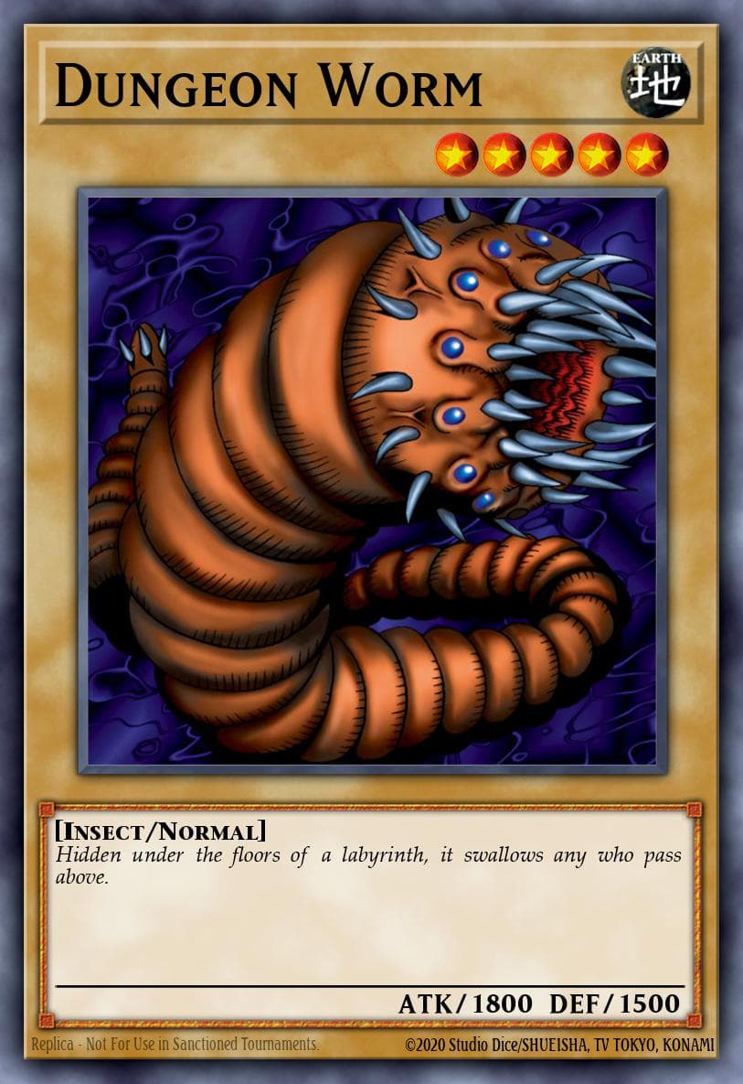 Dungeon Worm #MDP2-EN018