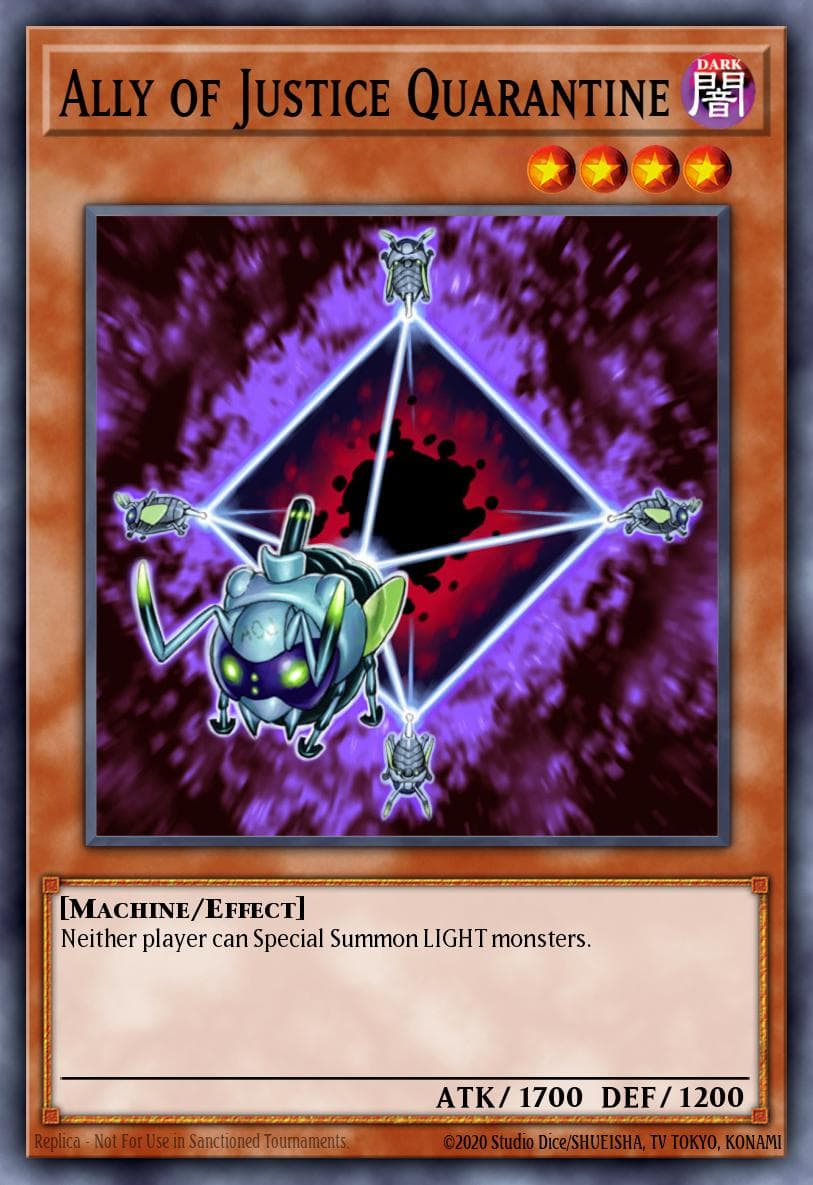 Ally of Justice Quarantine 2010 Yu-Gi-Oh!