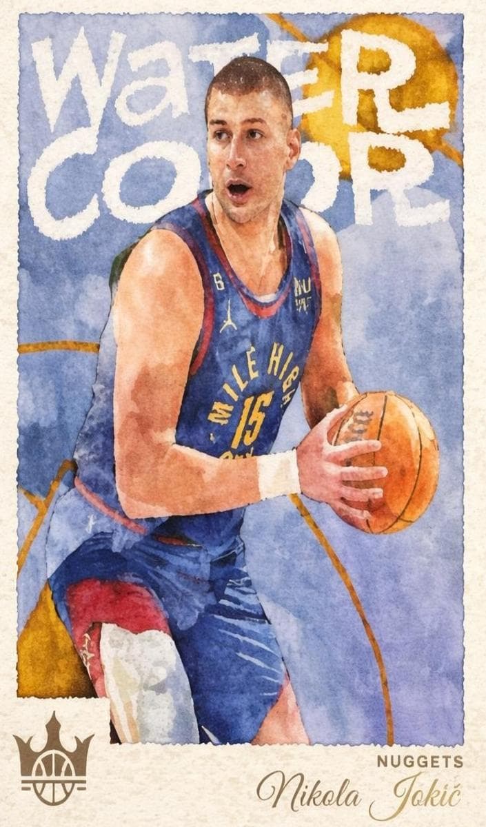 Nikola Jokic 2022 panini Panini Crown Royale