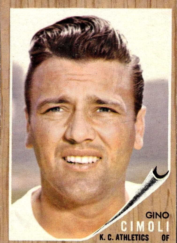 Gino Cimoli 1962 topps Topps