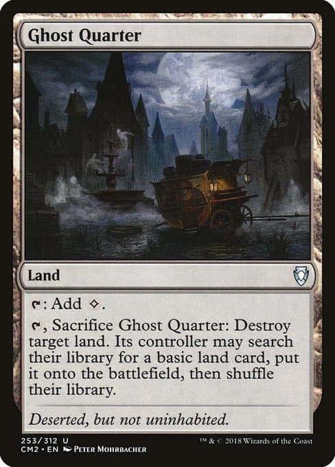 Ghost Quarter 2018 Magic: The Gathering Commander Anthology Volume II