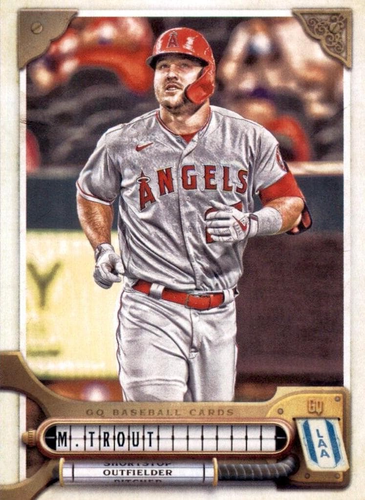 Mike Trout 2022 topps Topps Gypsy Queen