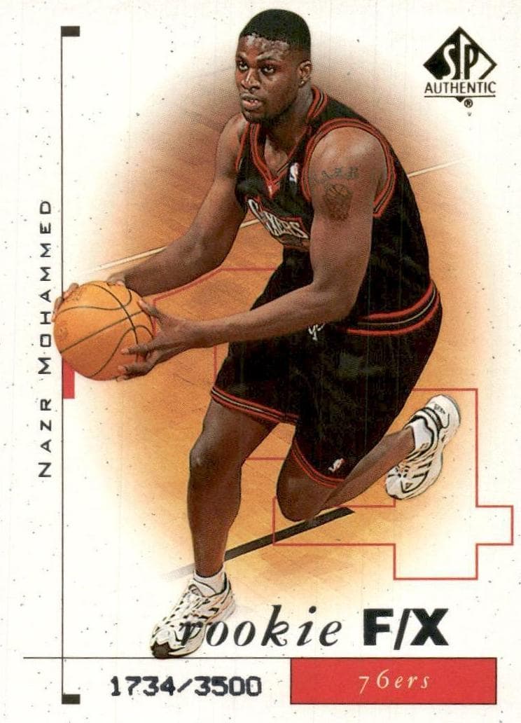 Nazr Mohammed 1998 unknown SP Authentic