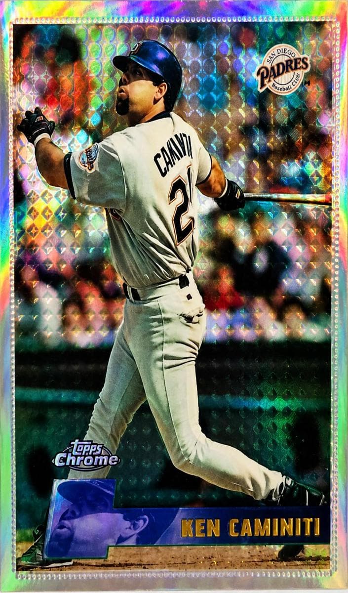 Ken Caminiti 1996 topps Topps Chrome