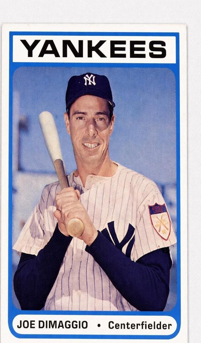 Joe DiMaggio #NNO