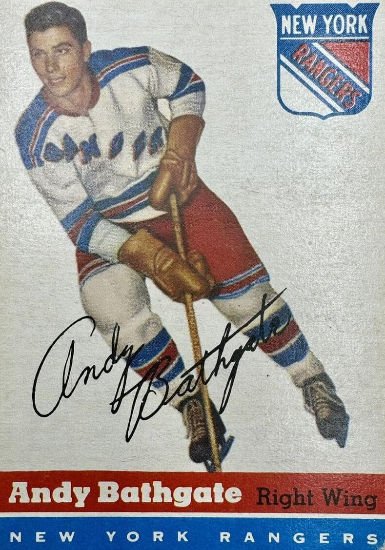 Andy Bathgate 1954 topps
