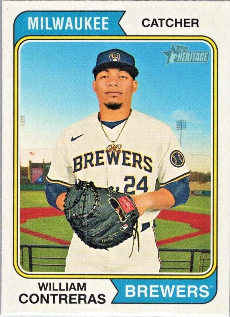 William Contreras 2023 topps Topps Heritage