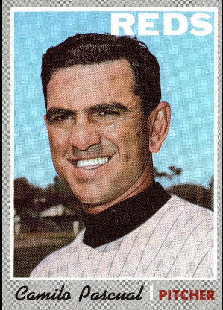 Camilo Pascual 1970 topps Topps
