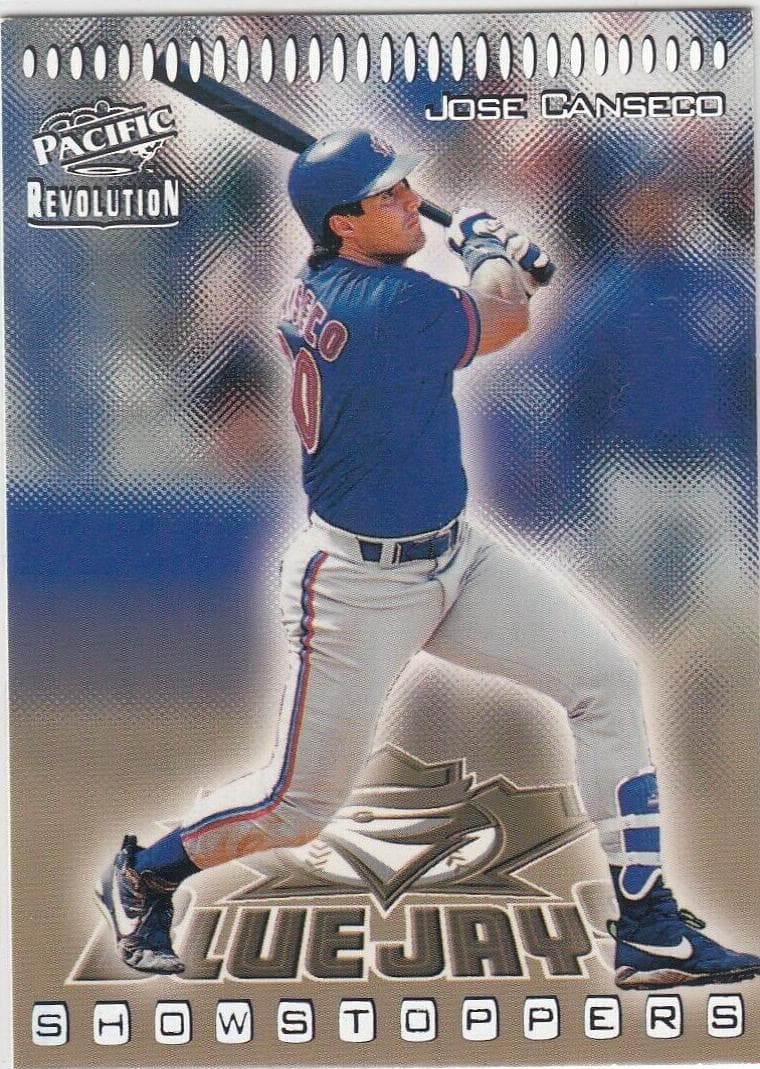 Jose Canseco 1998 panini Pacific Revolution