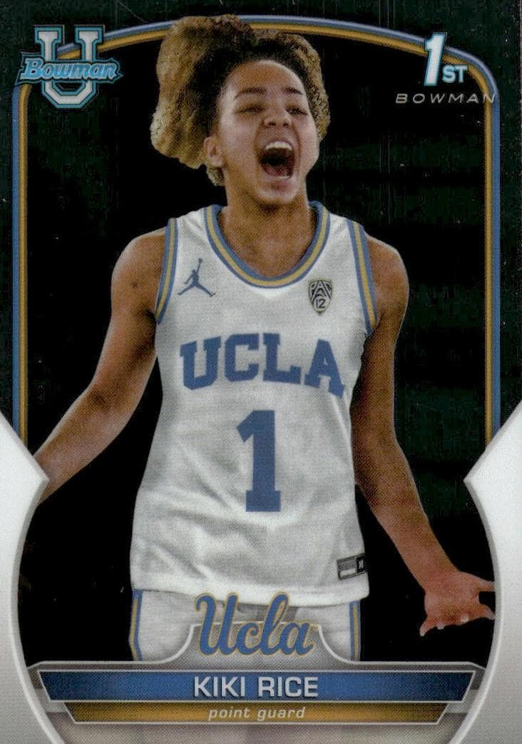 Kiki Rice 2022 bowman Bowman University Chrome