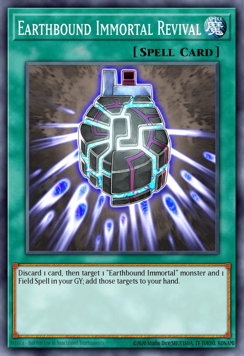 Earthbound Immortal Revival 2009 Yu-Gi-Oh! Stardust Overdrive