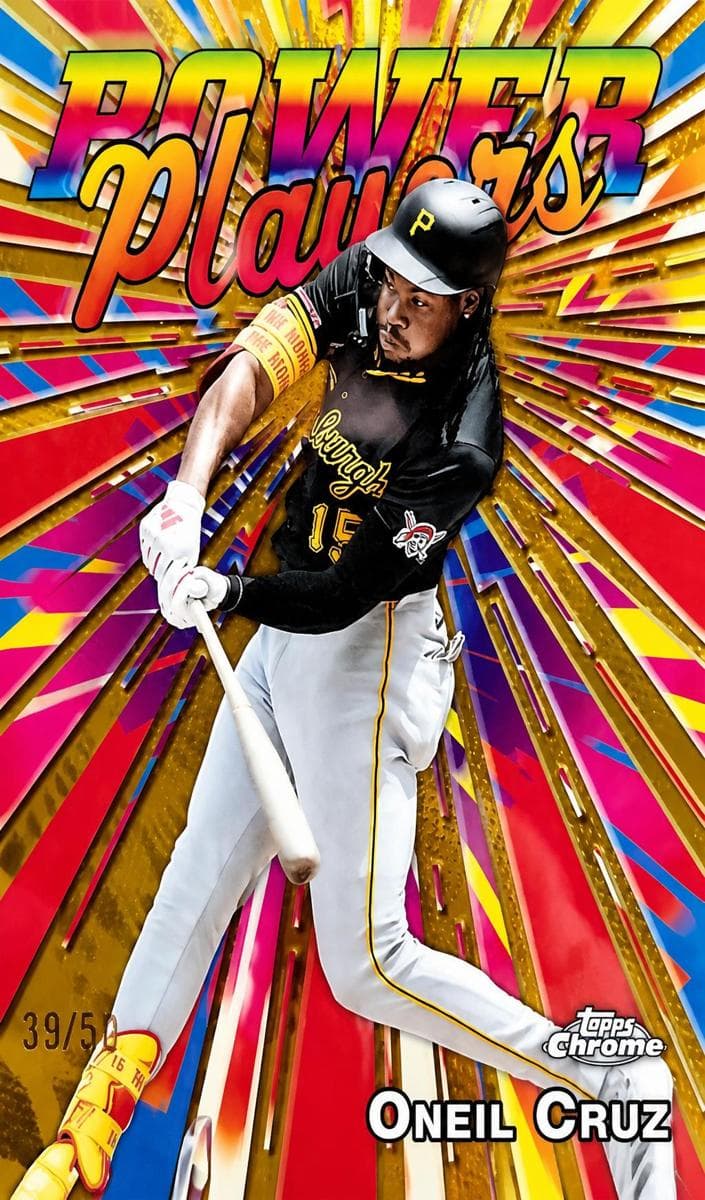 Oneil Cruz 2025 topps Topps Chrome Update
