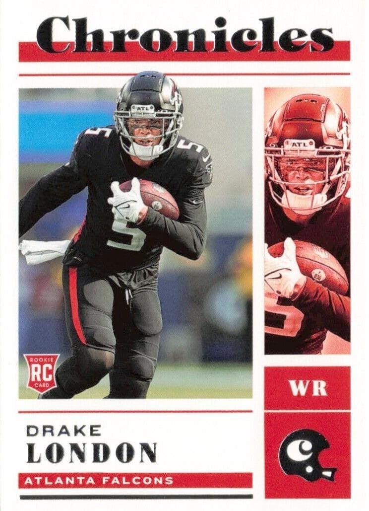 Drake London 2022 panini Panini Chronicles