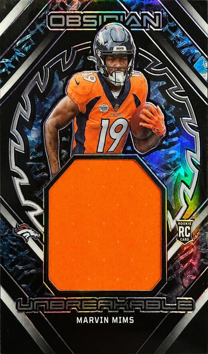 Marvin Mims 2023 panini Obsidian