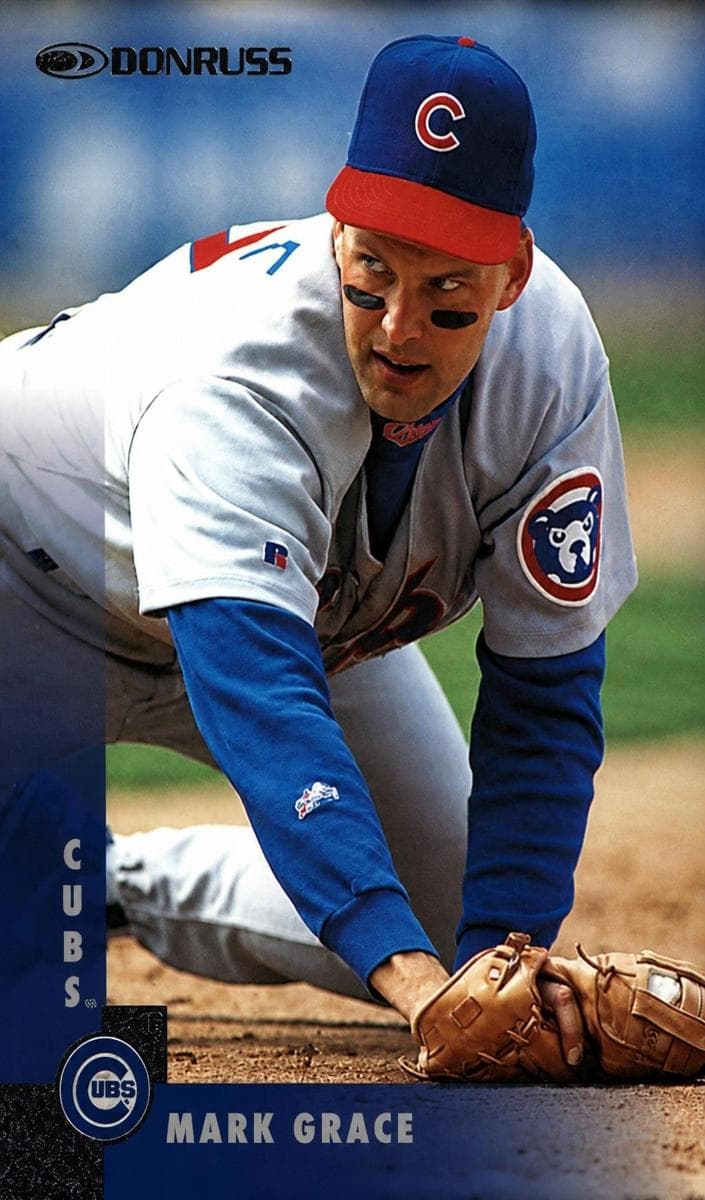 Mark Grace 1997 panini Donruss