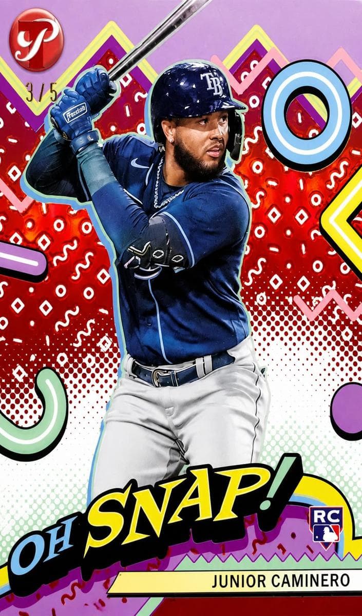 Junior Caminero 2024 topps Topps Pristine