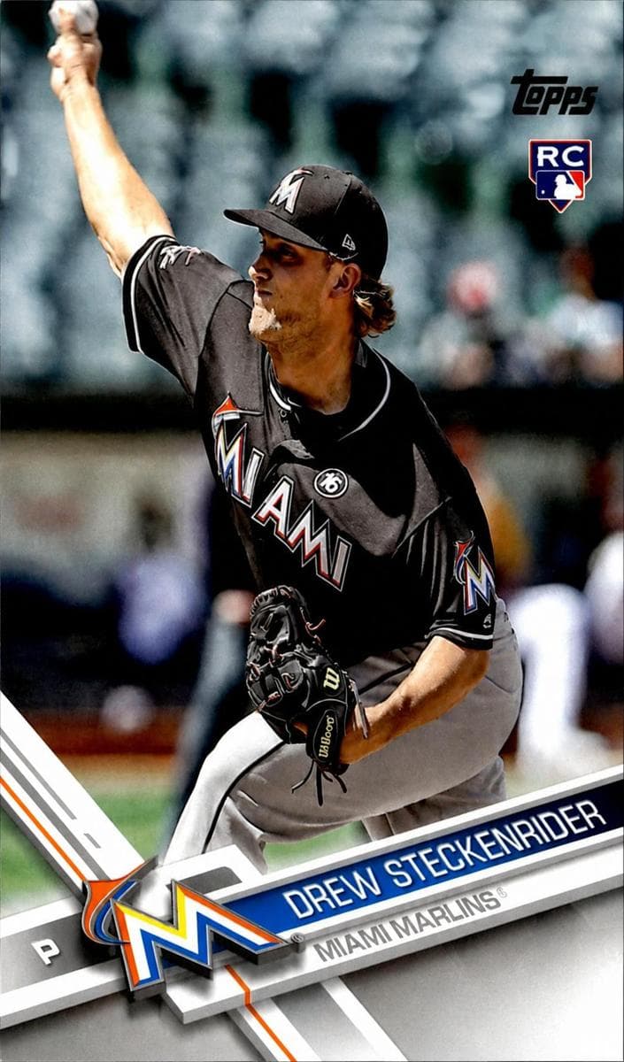 Drew Steckenrider 2017 topps Topps Update