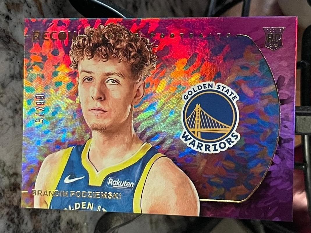 Brandin Podziemski 2023 panini Panini Recon