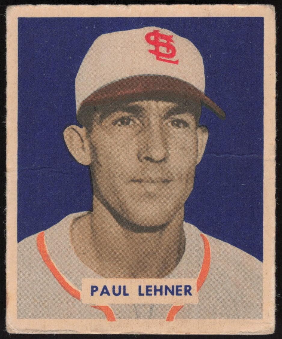 Paul Lehner 1949 bowman Bowman