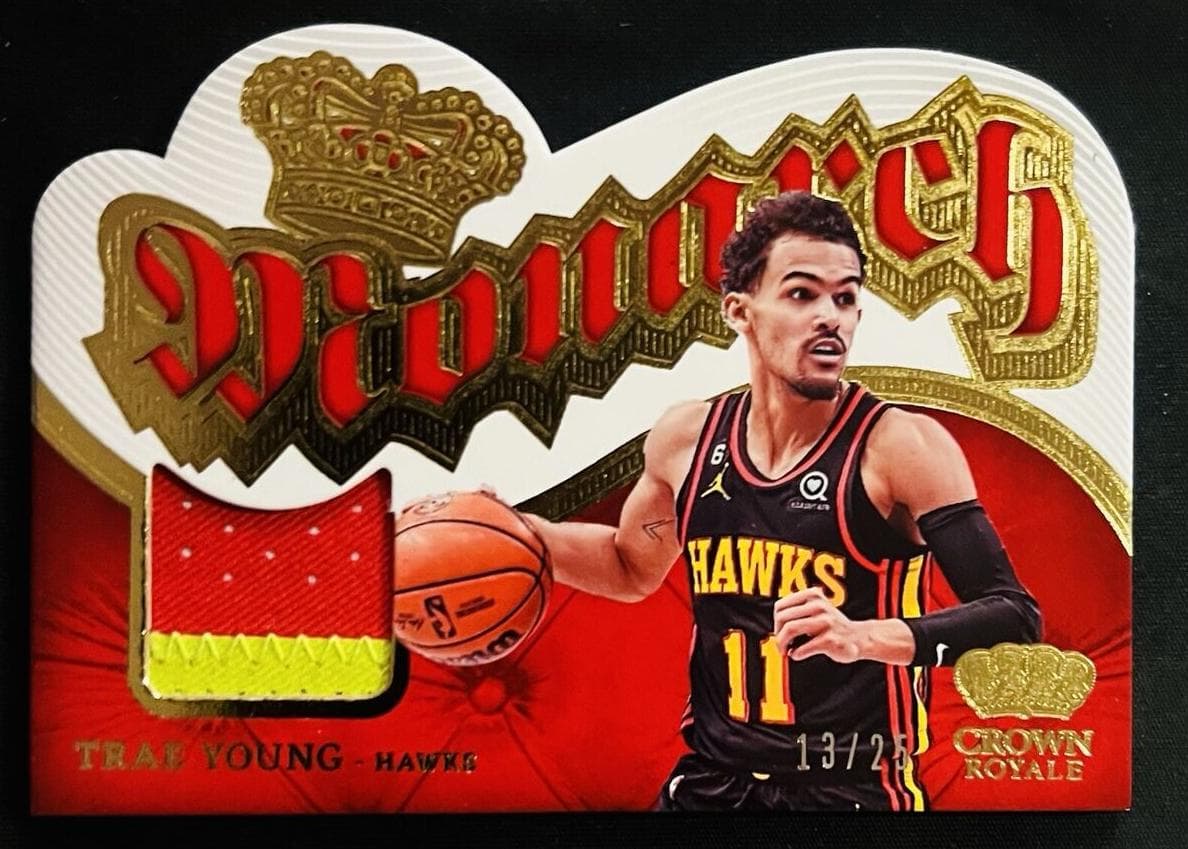 Trae Young 2023 panini Panini Crown Royale