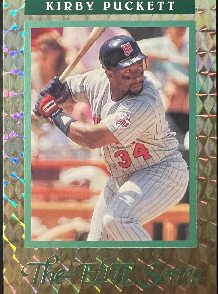 Kirby Puckett 1992 panini Donruss