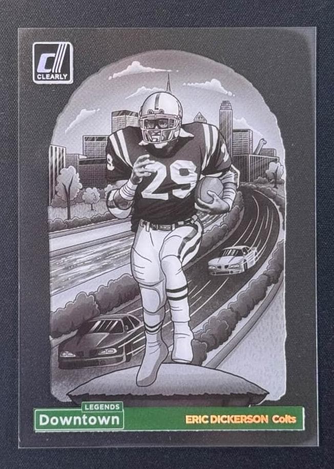 Eric Dickerson 2024 panini Clearly Donruss