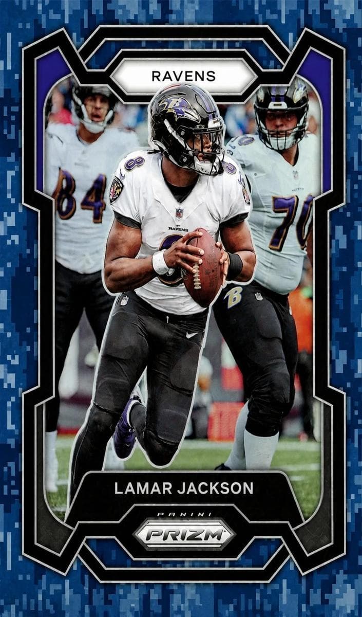 Lamar Jackson 2023 panini Panini Donruss