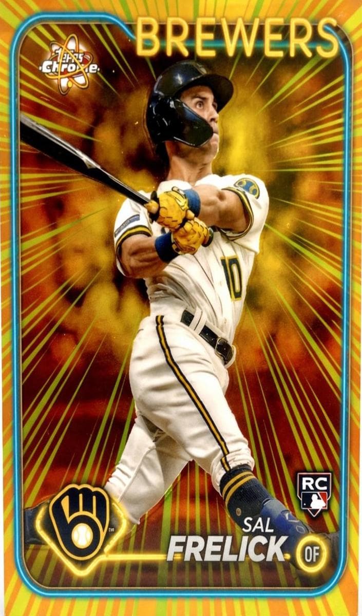 Sal Frelick 2024 topps Topps Chrome