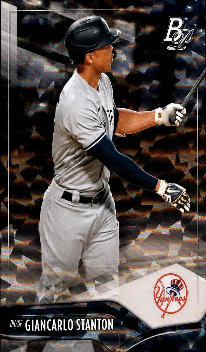 Giancarlo Stanton 2021 bowman Bowman Platinum