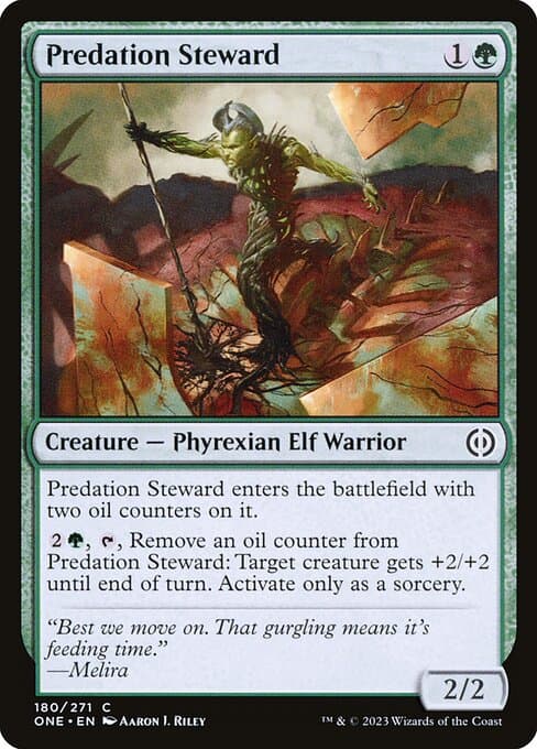 Predation Steward 2023 Magic: The Gathering Phyrexia: All Will Be One