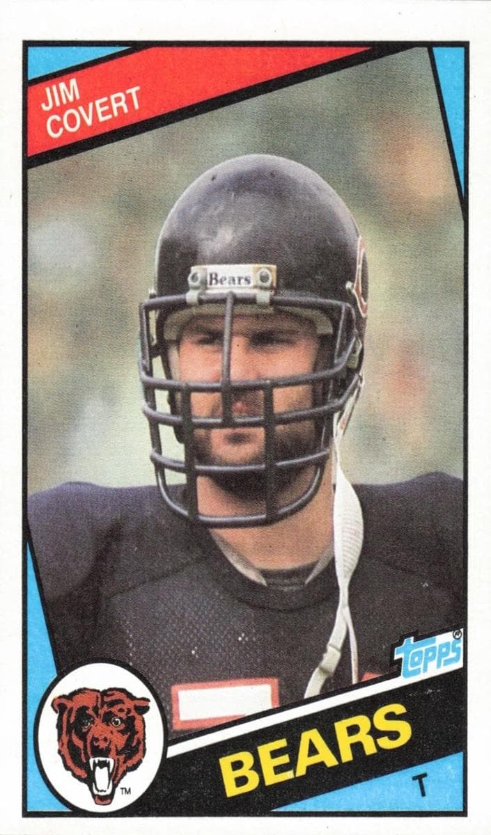 Jim Covert trading card