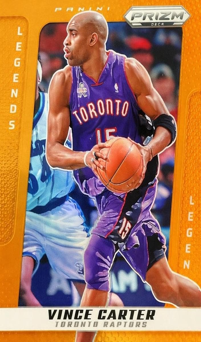 Vince Carter 2024 panini Panini Prizm Deca