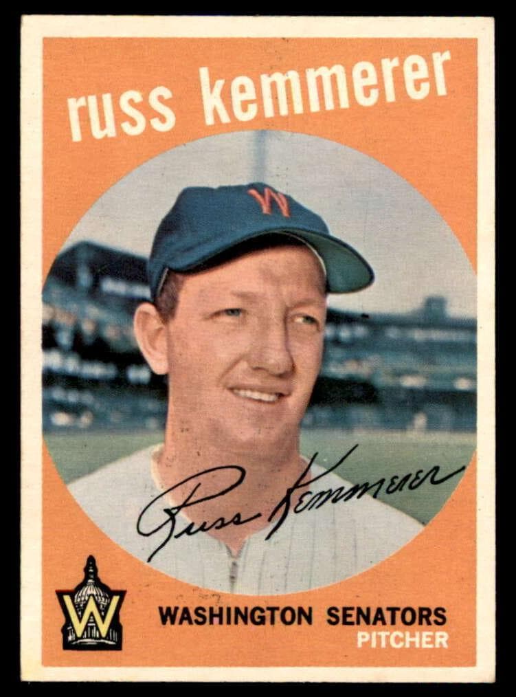 Russ Kemmerer 1959 topps Topps