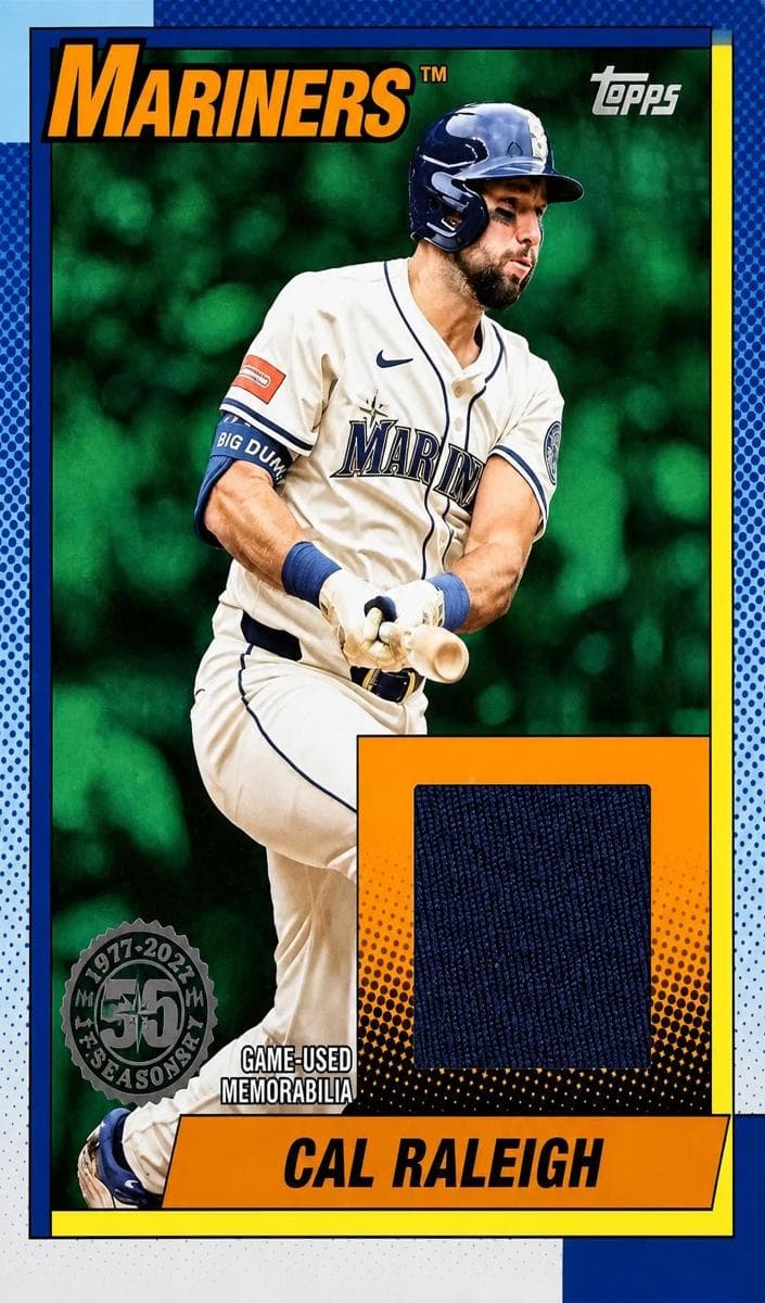 Cal Raleigh 2025 topps Topps Update