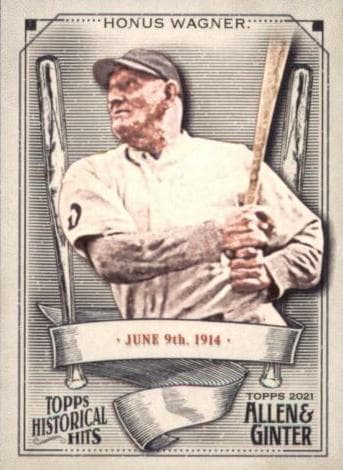 Honus Wagner 2021 topps Topps Allen & Ginter