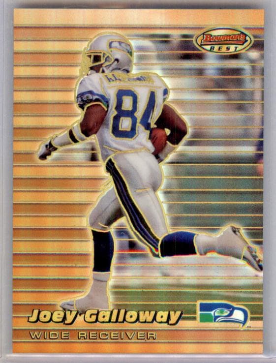 Joey Galloway 1999 bowman Bowman's Best