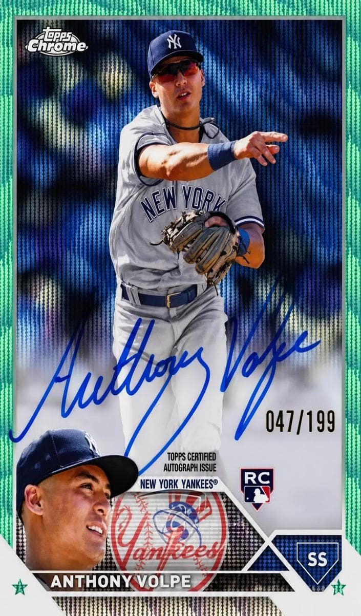 Anthony Volpe 2023 topps